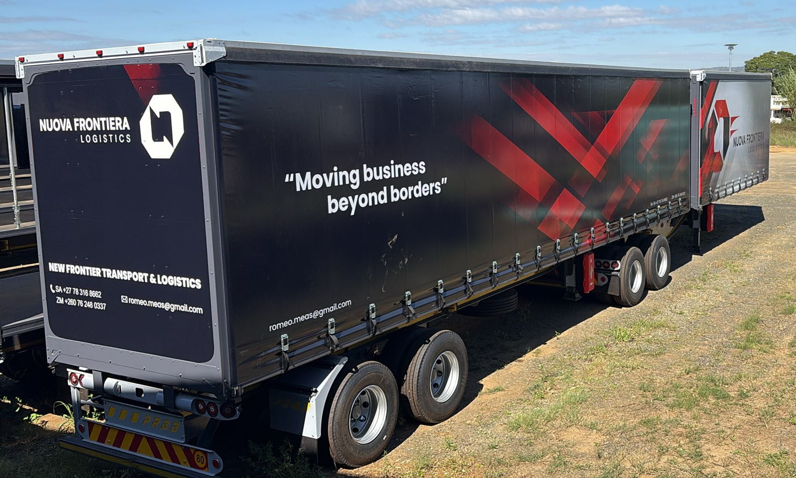 New Frontier truck ready for dispatch
